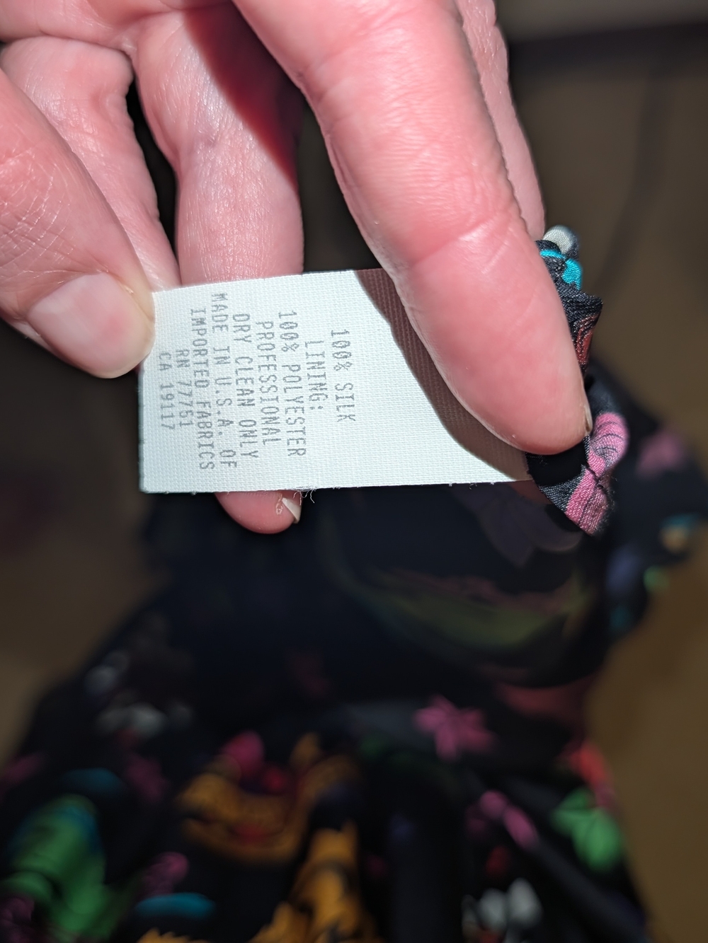 Betsey Johnson Black Multicolor Tattoo-Print Spaghetti Strap Midi Dress - Picture 6 of 6